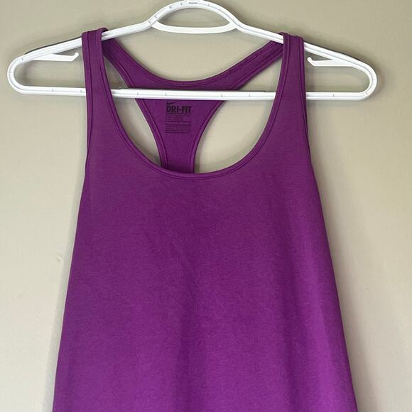 Nike Dri-Fit Razorback Purple Athletic Tank Top Size Small - Picture 5 of 11